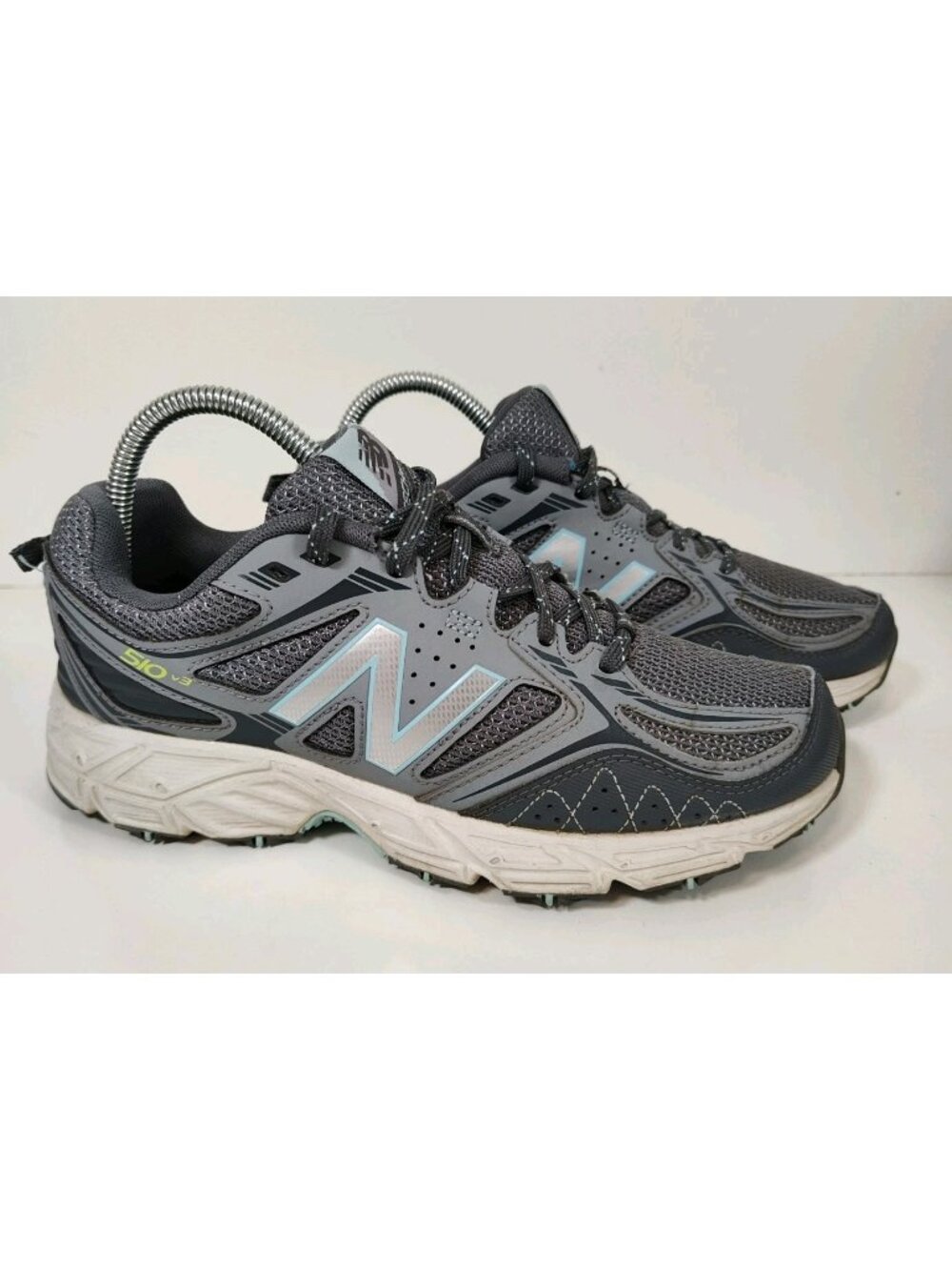New Balance 510 V3 All Terrain Running Shoes Women's 9 B Gray WT510LG3 Tech Ride